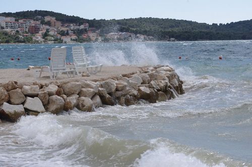 Море в Хорватии может быть и таким
